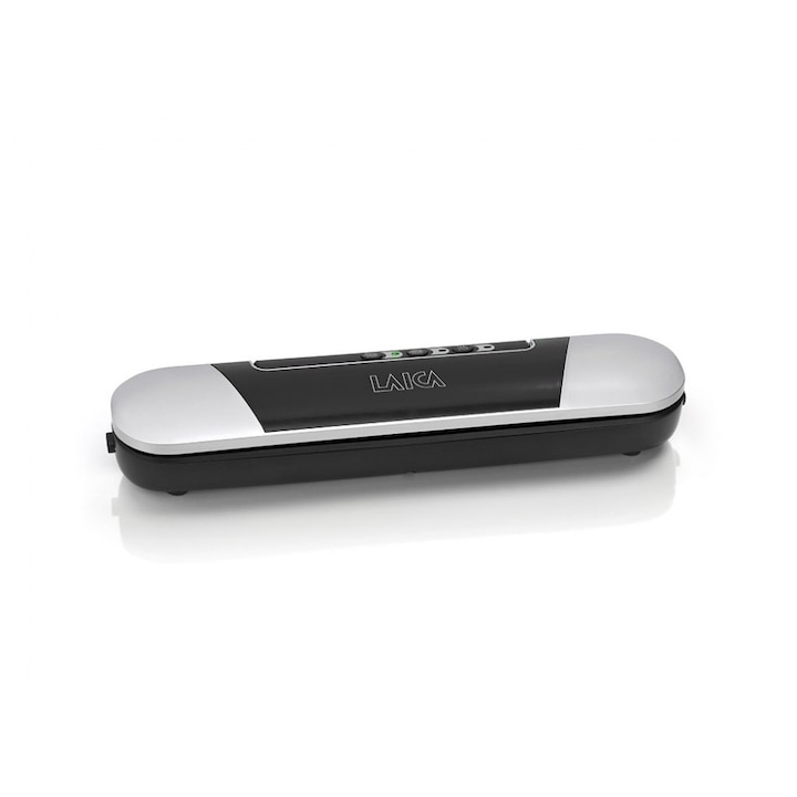 Laica VT3205 600 mbar, 90 W, 9 l/perc inox-fekete-ezüst vákuumfóliázó