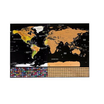 Set Harta Razuibila a Lumii cu Steaguri si Accesorii, Deluxe Edition, 82 x59cm, Multicolora Set Harta Razuibila a Lumii cu Steaguri si Accesorii, Deluxe Edition, 82 x59cm, Multicolora