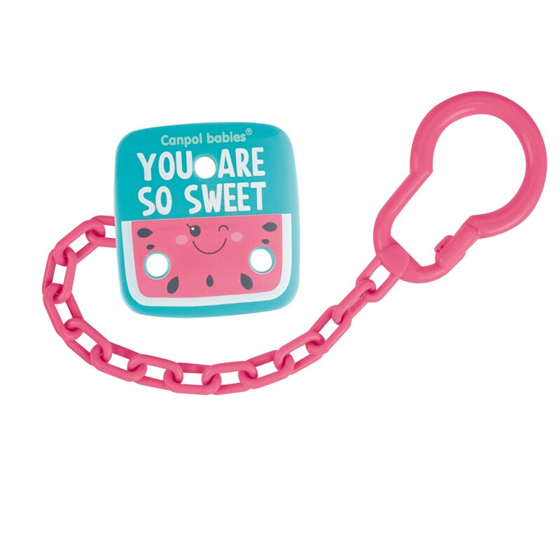 Lant pentru suzeta Canpol Babies 2/437, Multicolor