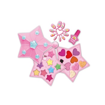 Trusa de machiaj pentru fetite in forma de stelute Trusa de machiaj pentru fetite in forma de stelute