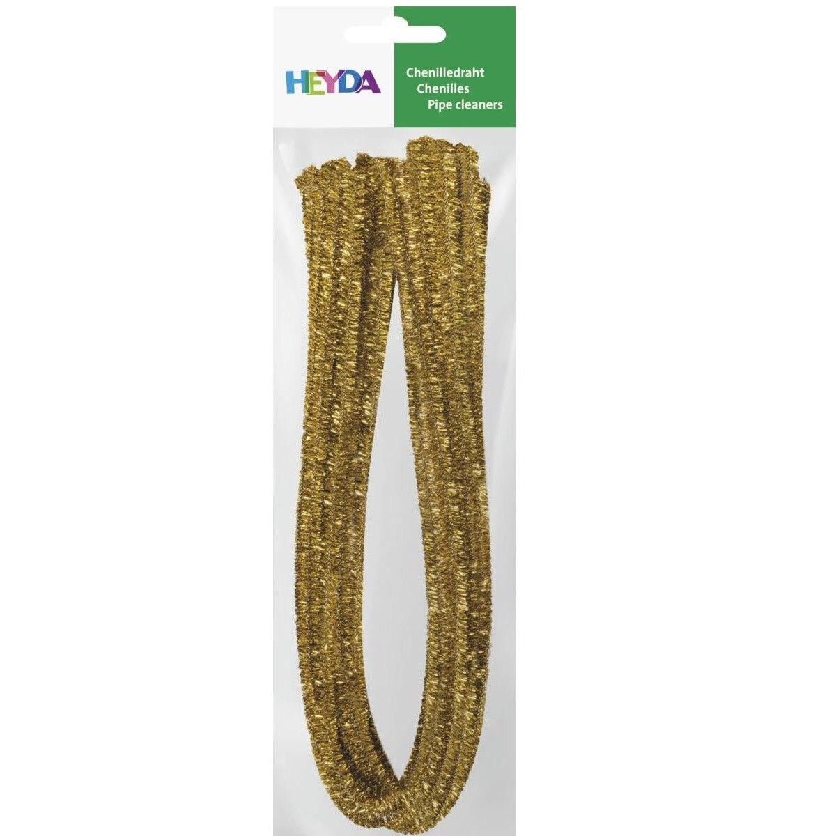 Sarma plusata aurie Heyda, 10 bucati/set, 50 cm