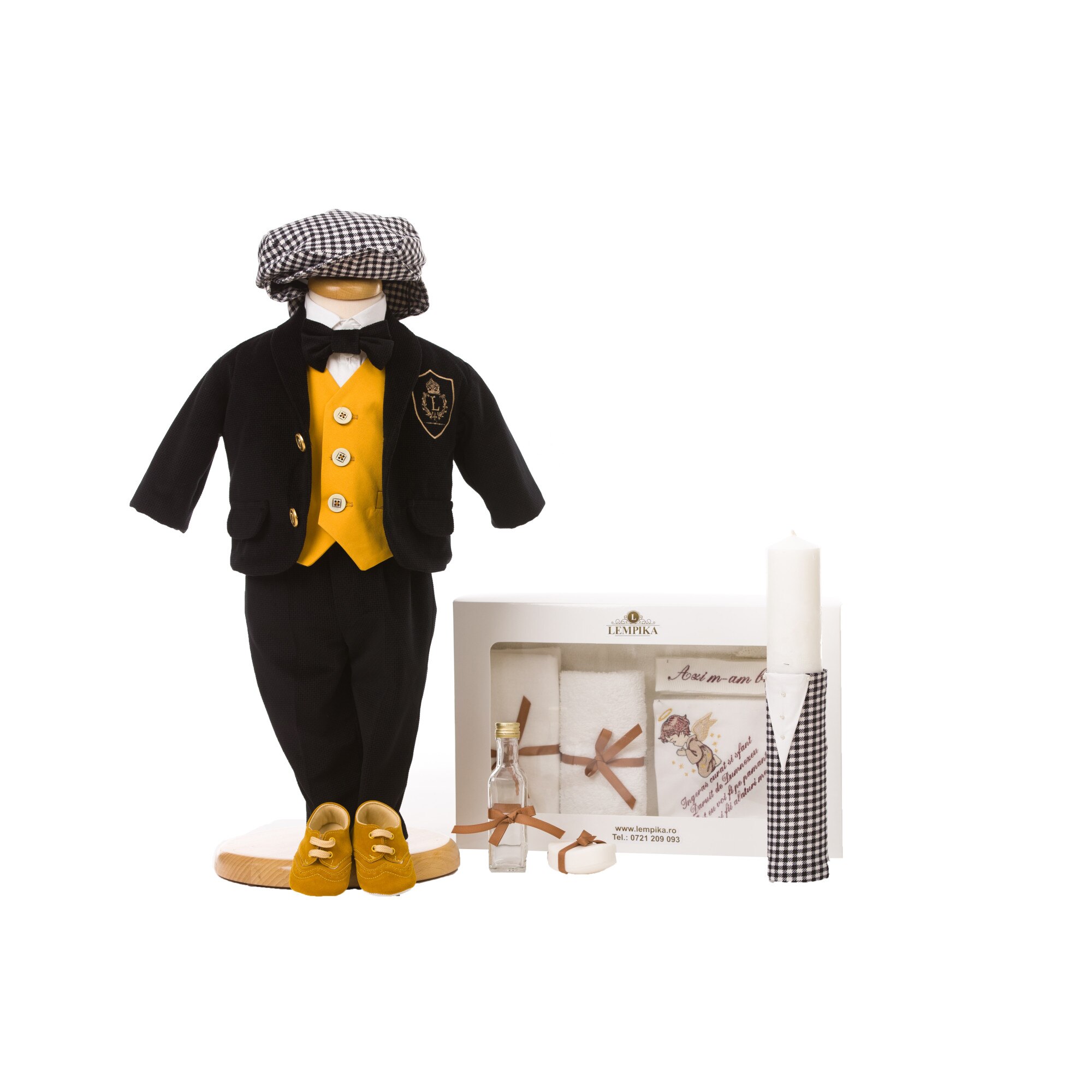 Set Botez Lempika Bebe David, 8 piese, 6-9luni