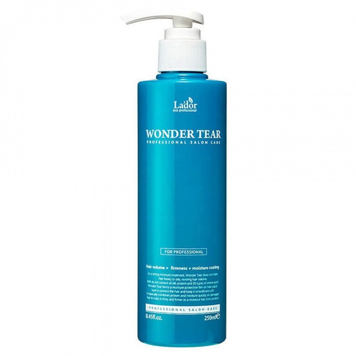Balsam emulsie de par pentru stralucire, suplete si volum, Lador Wonder Tear, 250ml