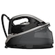 Statie de calcat Tefal Express Protect SV6140E0, 2200W, presiune 6 bari, rezervor 1.7L, functie Auto OFF, talpa Ceramic Xpress Glide, Negru&gri