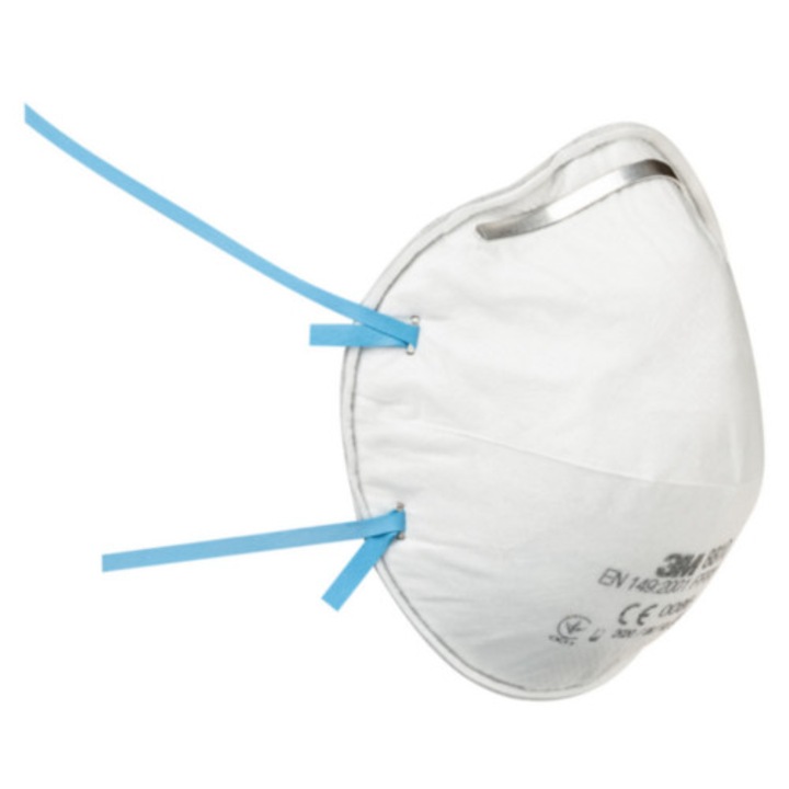 3M FFP2 Védőmaszk Készlet, szelep nélkül, 20 darabos