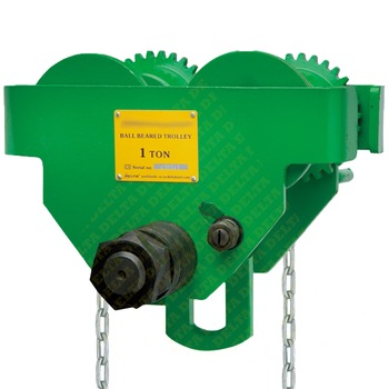 Carucior port-palan pe lant 10 tone, lungime: 3 metri, DELTAGREEN Carucior port-palan pe lant 10 tone, lungime: 3 metri, DELTAGREEN