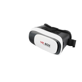 Ochelari Virtuali VR-BOX compatibili cu smartphone-uri,ecran de la 4,7 inchi pana la 6.0 inch,alb Ochelari Virtuali VR-BOX compatibili cu smartphone-uri,ecran de la 4,7 inchi pana la 6.0 inch,alb