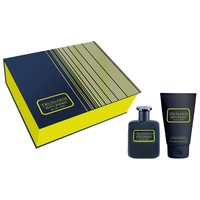 Set Trussardi, Riflesso Blue Vibe Stripes, Barbati: Apa de Toaleta, 50 ml + Gel de dus, 100 ml