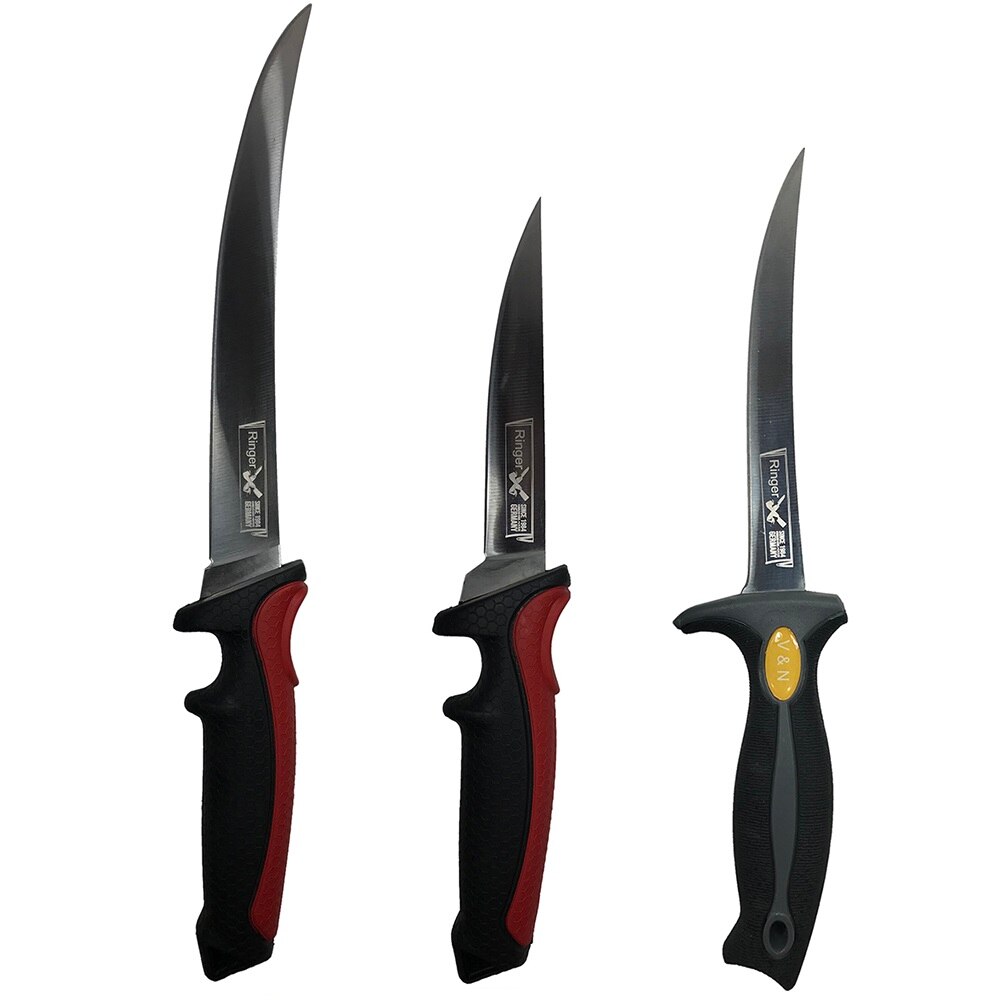 Pachet Profesional de Macelarie Butcher-3PCS, 3 Cutite, Otel Carbon, DBD038