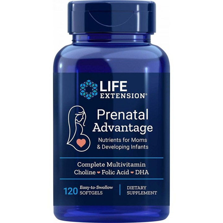 Life Extension Prenatal Advantage kapszula, 120 db