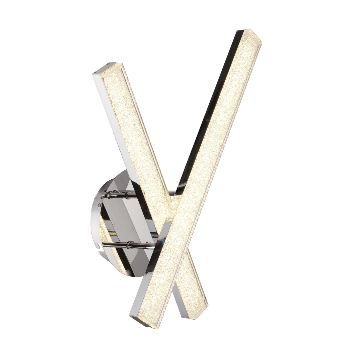 Aplica LED Virtus 2, Moderna, Metal-Crom