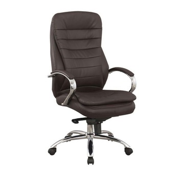 Scaun directorial maro piele ecologica AX Z154 Scaun directorial maro piele ecologica AX Z154
