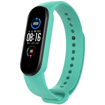 Bratara Fitness inteligenta sport Fitpro Band M5 Frecventa cardiaca presiune arteriala monitorizare oxigen ecran color,Somn,Mint Bratara Fitness inteligenta sport Fitpro Band M5 Frecventa cardiaca presiune arteriala monitorizare oxigen ecran color,Somn,Mint