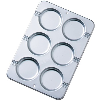 Forma de copt pentru biscuiti, 6 cavitati, Wilton Forma de copt pentru biscuiti, 6 cavitati, Wilton