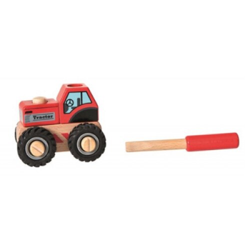 Tractor cu piese de insurubat, Egmont Toys