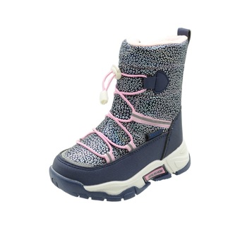 Cizme imblanite pentru fete Tom Miki C-T7882-D, Bleumarin Cizme imblanite pentru fete Tom Miki C-T7882-D, Bleumarin