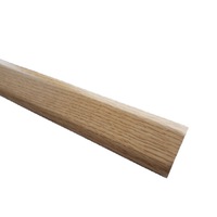 Profil Trecere Autoadeziv , Plan din Otel Inoxidabil 40mm/0.93 cm, culoarea stejarului