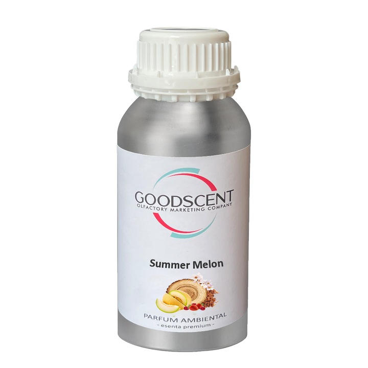 Esenta Premium Good Scent, 500 ml, aroma Summer Melon, pentru aparate / dispozitive / sisteme de parfumare prin atomizare / nebulizare