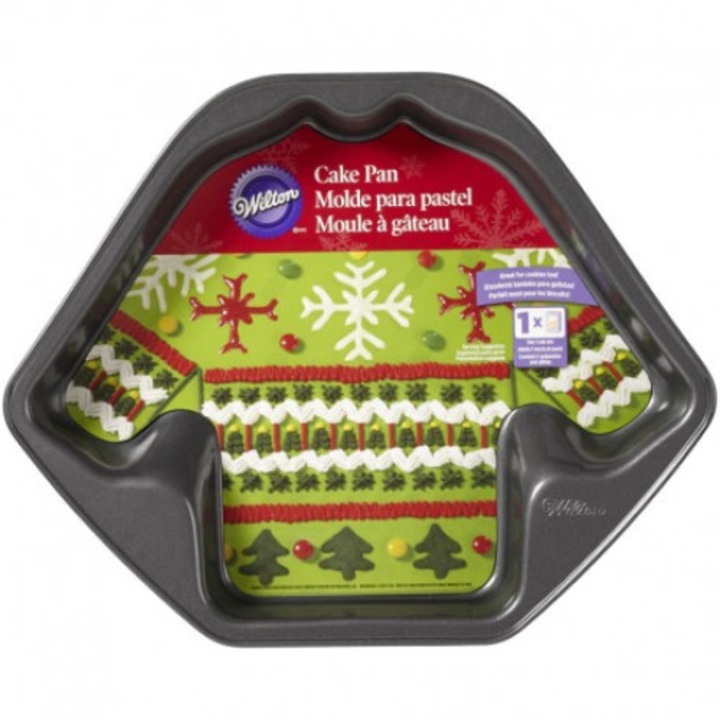 Forma de copt pentru torturi, in forma de pulover, Wilton