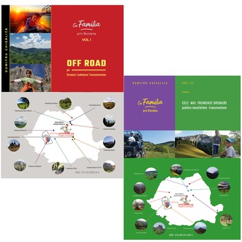 Pachet promo: Cu Familia prin Romania Vol. I. + Vol. II – Dumitru Chisalita Vol I. – Off Road pe drumuri judetene transmontane + Dumitru Chisalita Vol. II. – Cele mai frumoase drumuri publice neasfaltate transmontane Pachet promo: Cu Familia prin Romania Vol. I. + Vol. II – Dumitru Chisalita Vol I. – Off Road pe drumuri judetene transmontane + Dumitru Chisalita Vol. II. – Cele mai frumoase drumuri publice neasfaltate transmontane