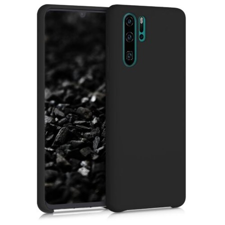 Husa pentru Huawei P30 Pro, Silicon, Negru, 47423.01