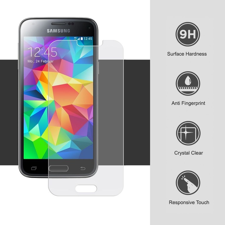 Стъклен протектор за Samsung Galaxy S5 Mini G800 закалено стъкло скрийн протектор