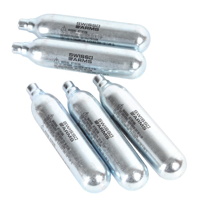 Capsule co2 airsoft SWISS ARMS set 40 bucati