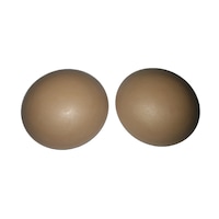Set 2 bucati opritor pentru usi de interior, Evotols, plastic moale cu adeziv, crem