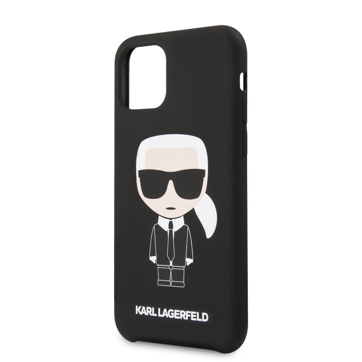 Husa Karl Lagerfeld Ikonik Silicone pentru iPhone 11 Negru