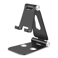 Suport flexibil universal pentru telefon, tableta, eBook Reader, din aluminiu, negru