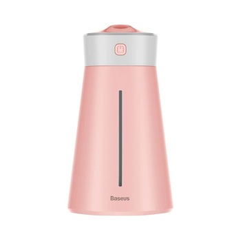 Umidificator cu lampa Baseus DHMY-B04, Roz, Port USB, Capacitate 380 mL, 2 Moduri, Pana la 12 ore Umidificator cu lampa Baseus DHMY-B04, Roz, Port USB, Capacitate 380 mL, 2 Moduri, Pana la 12 ore