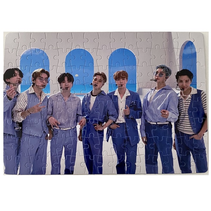 Egyedi puzzle, Kpop BTS-sel, 135 darab
