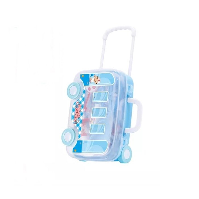 Trusa medicala in valiza 9 piese Madical Trolley Suitcase