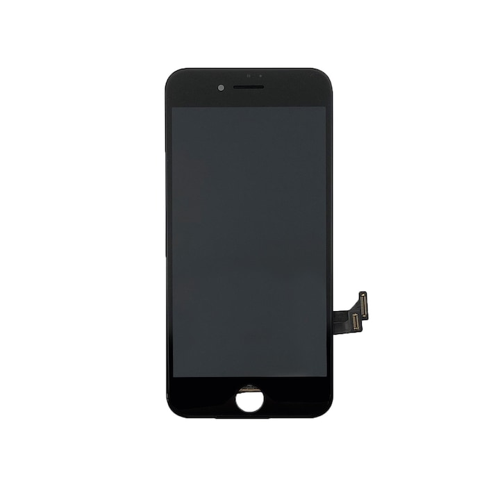 LCD дисплей, съвместим с iPhone 7, сензорен, черен