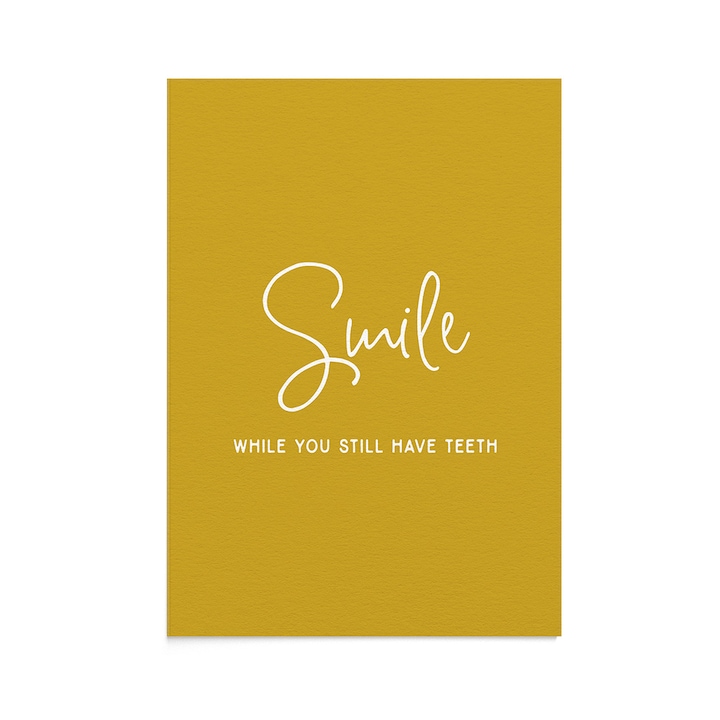 Felicitare Mesaj Funny Smile