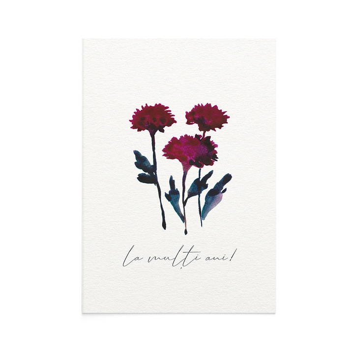 Felicitare Flori Toamna Chrysanthemum