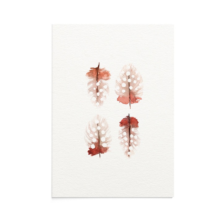 Felicitare Spotted Feathers