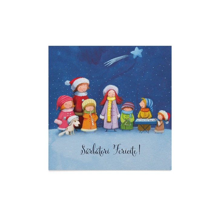 Felicitare Craciun Christmas Carols