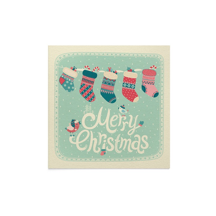 Felicitare Craciun Christmas Socks