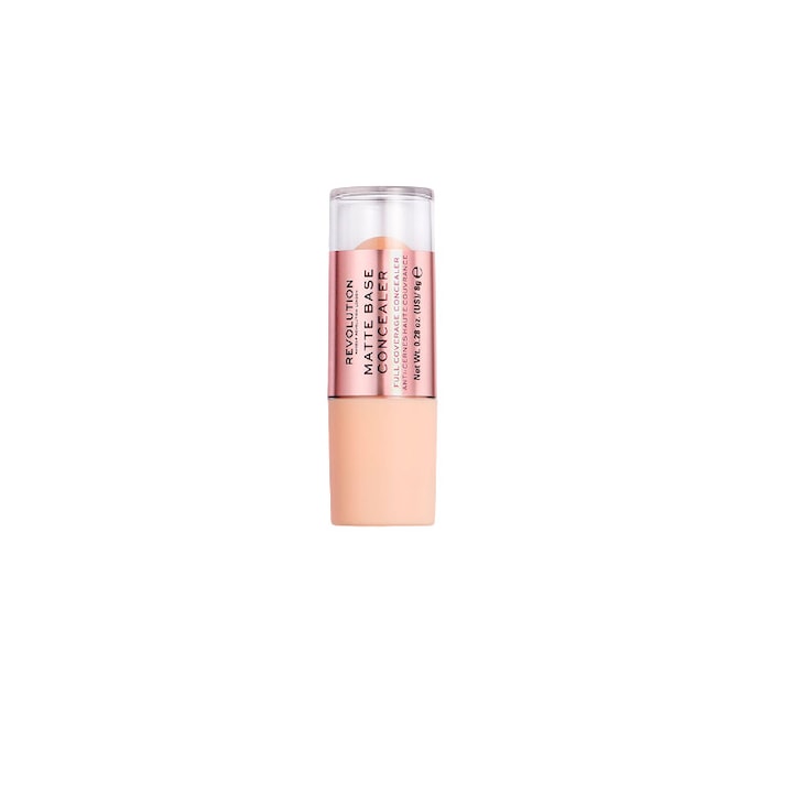 Makeup Revolution Base Matte Korrektor rúd, C2, 8 g