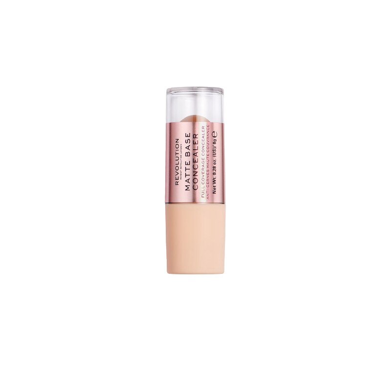 Corector stick Makeup Revolution Matte Base, C12.5, 8 g