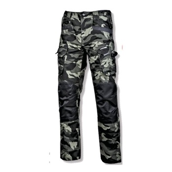 Pantaloni interventie cu intaritura Lahti Pro, marimea M, 164-170 cm, model camuflaj, Verde Pantaloni interventie cu intaritura Lahti Pro, marimea M, 164-170 cm, model camuflaj, Verde