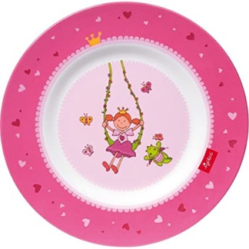 Farfurie melamina, Sigikid, Pinky Queeny, roz Farfurie melamina, Sigikid, Pinky Queeny, roz