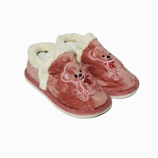 Papuci casa copii Trendd Happy, Mov