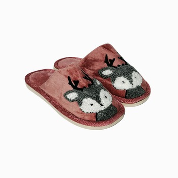 Papuci casa copii Trendd Cornito, Unisex Mov Papuci casa copii Trendd Cornito, Unisex Mov