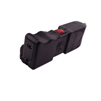 Electrosoc cu alarma MRG P-TW-10, Cu lanterna, Autoaparare, Negru Electrosoc cu alarma MRG P-TW-10, Cu lanterna, Autoaparare, Negru