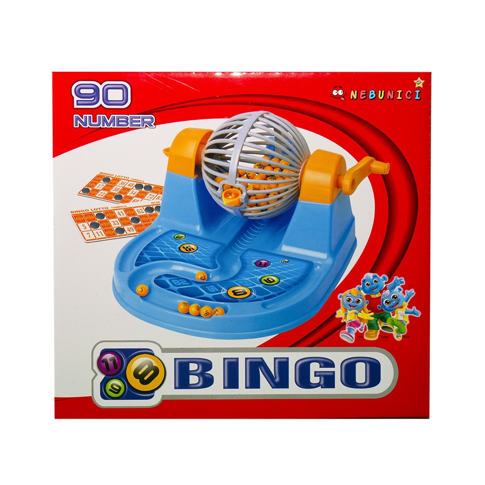 Joc de societate pentru copii si familie, Bingo, 90 de numere