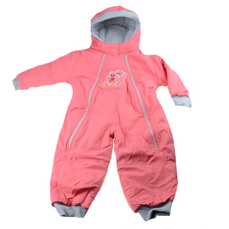 Combinezon iarna pentru fete Pifou 606793, Fucsia, 88-92 cm