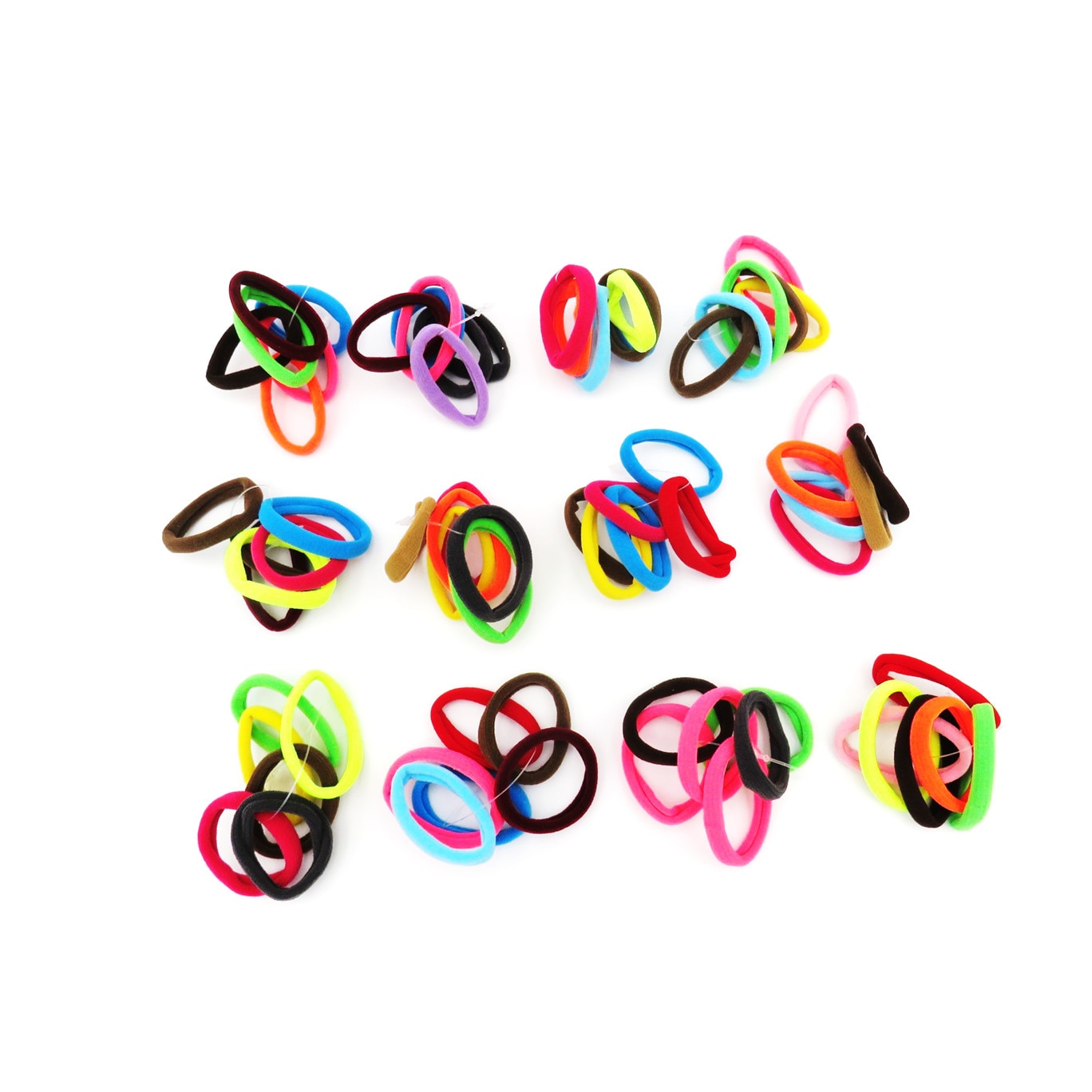 Set 12X 6 elastice par colorate