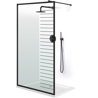 paravan dus walk-in aqua class black supreme 50 x 195 cm profil negru mat imagen 59_0_
0